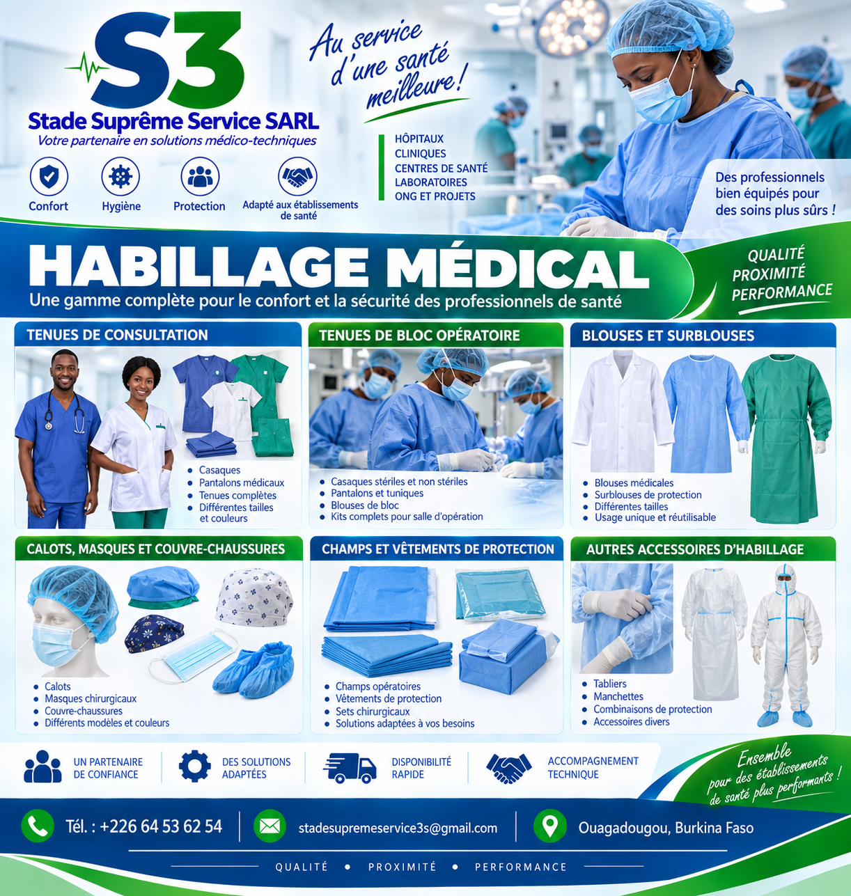 Habillage médical